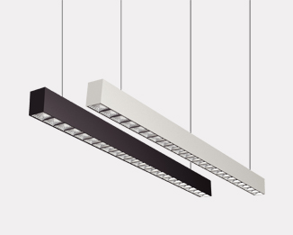 Xline Plus Suspension Series: Continuous Linear LED Luminaries