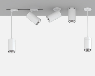 Smarter G2 Collection: Track Heads, Pendant Cylinder, Canopy Lights