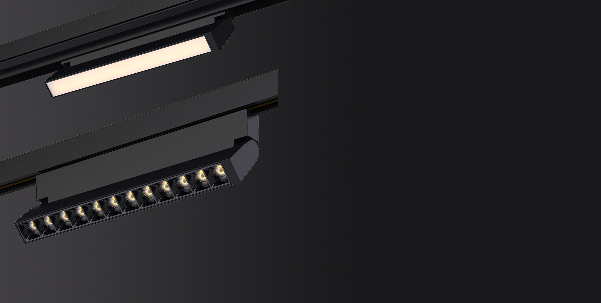 AURA E 48V Low voltage Linear Track Lights