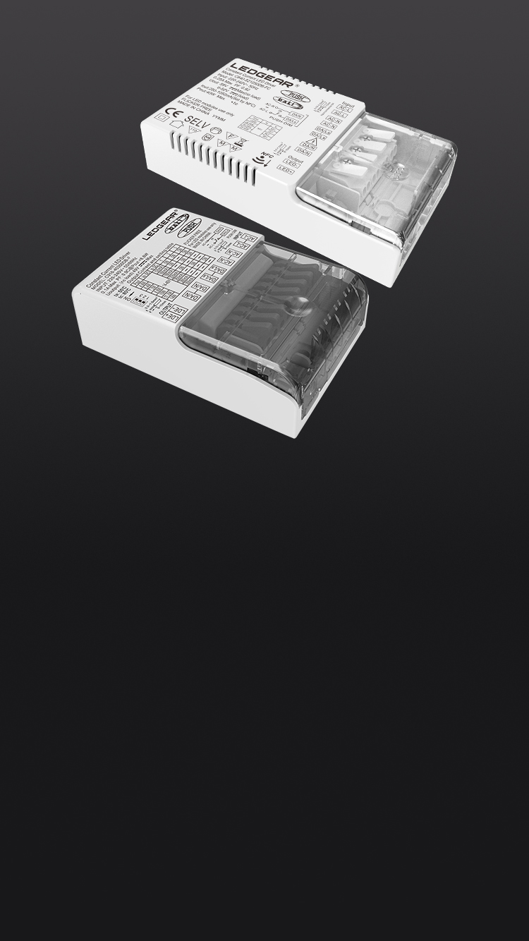 LEDGEAR NFC Programmable DALI2 Collection Driver