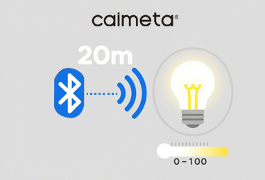 Enables to connect Phase-cut luminaires and drivers using CAIMETA® wireless technology.
