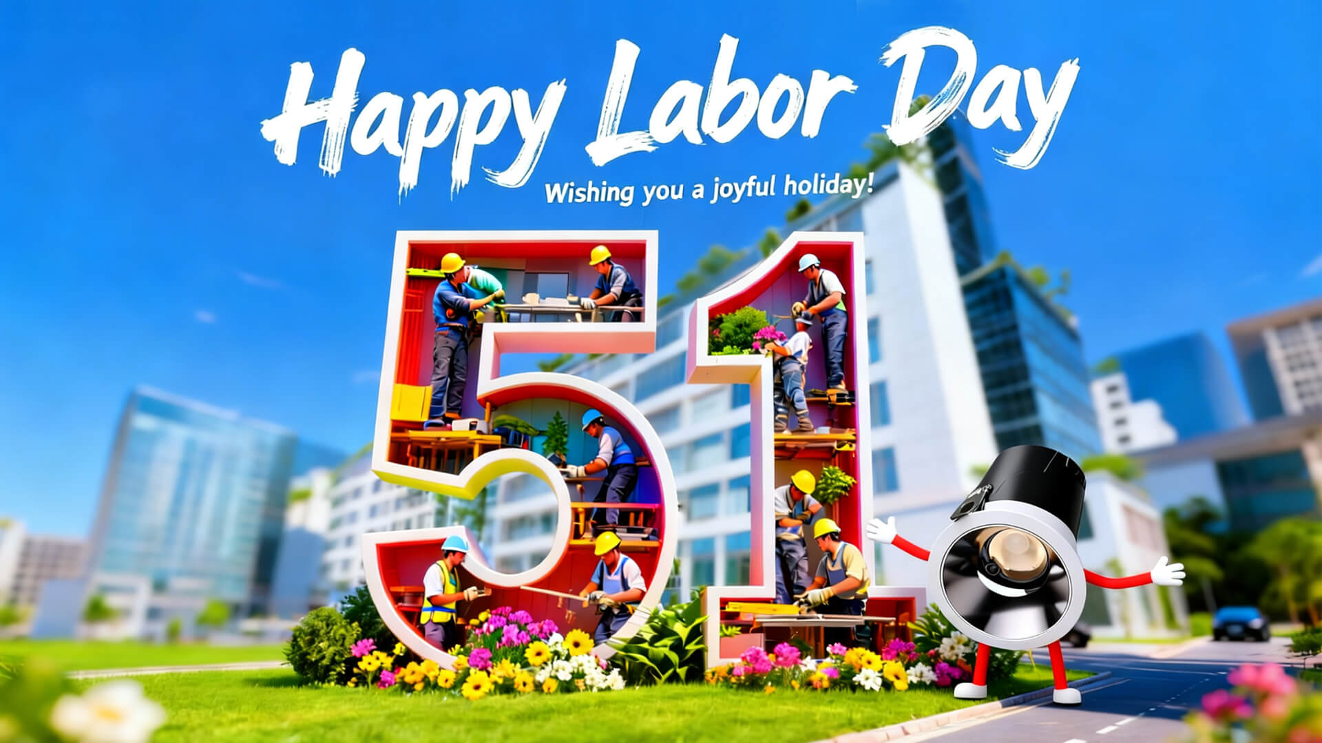 Happy Labor Day 👩‍🏭 👩‍🍳 👨‍🔧 👨‍✈️ 👨‍🎨 👷‍♂️ 